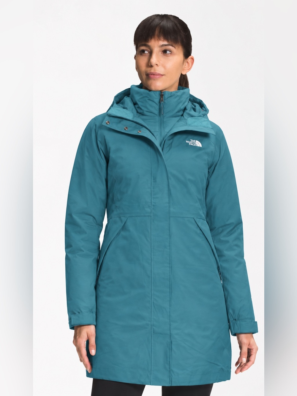 The North Face Sequoia Triclimate 3-in-1 Down Parka Blue Moss NWT XL